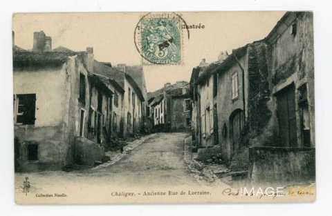 Ancienne rue de Lorraine (Chaligny)